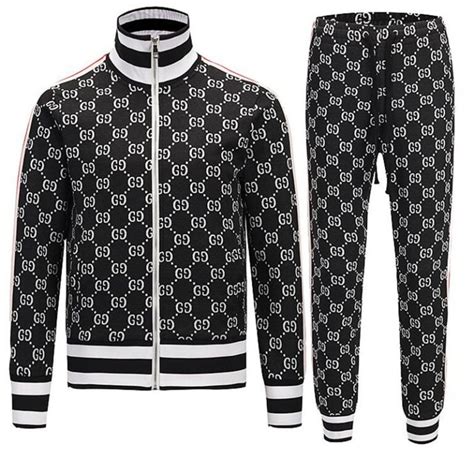 mens gucci sweatpants|gucci tracksuit men's price.